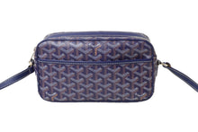 画像をギャラリービューアに読み込む, GOYARD ゴヤール ブラック カップヴェール PM 斜め掛けショルダーバッグ ポシェット ネイビー 美品 中古 62939