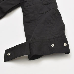 SACAI サカイ ヒッコリーストライプ ブルゾン 2022年春夏コレクション 22-02787M コットン ナイロン ブラック サイズ2 美品 中古 4a006294