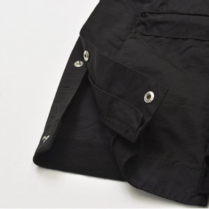 SACAI サカイ ヒッコリーストライプ ブルゾン 2022年春夏コレクション 22-02787M コットン ナイロン ブラック サイズ2 美品 中古 4a006294