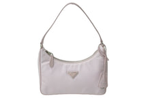 Load image into Gallery viewer, 未使用 PRADA プラダ リエディション 2005 ハンドバッグ 1NE204 ナイロン レザー ピンク シルバー金具 中古 62962