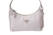 Load image into Gallery viewer, 未使用 PRADA プラダ リエディション 2005 ハンドバッグ 1NE204 ナイロン レザー ピンク シルバー金具 中古 62962