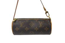 Load image into Gallery viewer, LOUIS VUITTON ルイヴィトン パピヨンポーチ モノグラム ブラウン ゴールド金具 美品 中古 62969