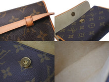 画像をギャラリービューアに読み込む, LOUIS VUITTON ルイヴィトン ウエスト ショルダーバッグ M51855 モノグラム ポシェットフロランティーヌ ブラウン 美品 中古 62971