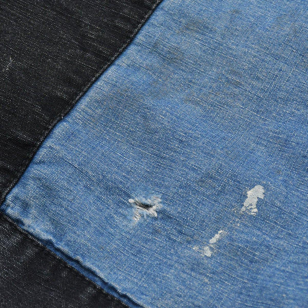 SWJP ショーンウェザースプーン デザイン Japanese Patchwork Pants PT-01 デニム生地 インディゴ ブラック グレー 野良着 リメイク ゴールド金具 美品 中古 4a006300