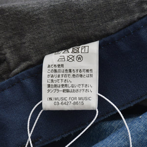 SWJP ショーンウェザースプーン デザイン Japanese Patchwork Pants PT-01 デニム生地 インディゴ ブラック グレー 野良着 リメイク ゴールド金具 美品 中古 4a006300