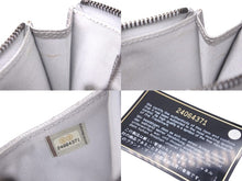 画像をギャラリービューアに読み込む, 極美品 CHANEL シャネル カードケース ココマーク AP0219 24番台 キャビアスキン シルバー 中古 63001