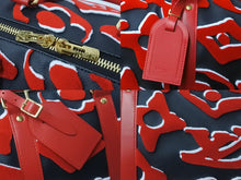 画像をギャラリービューアに読み込む, 極美品 LOUIS VUITTON ルイヴィトン キーポルバンドリエール45 ボストンバッグ M45546 モノグラムタフテッド レッド 中古 63008