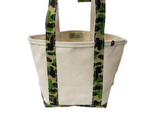 画像をギャラリービューアに読み込む, 新品未使用品 SAINT MICHAEL BAPE ベイプ トートバッグ S SM-YS8-0000-C32 24SS ベージュ グリーン コットン 中古 63011 正規品