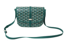 Load image into Gallery viewer, 新品未使用 GOYARD ゴヤール ショルダーバッグ ベルヴェデールPM BELVE3PMLTY01CG01P グリーン シルバー金具 中古 63012