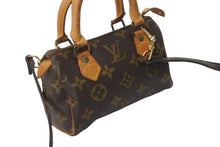 画像をギャラリービューアに読み込む, LOUIS VUITTON ルイヴィトン ミニスピーディ 2WAYハンドバッグ M41534 モノグラム ゴールド金具 良品 中古 63029