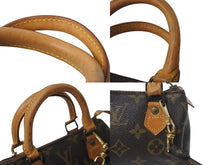 画像をギャラリービューアに読み込む, LOUIS VUITTON ルイヴィトン ミニスピーディ 2WAYハンドバッグ M41534 モノグラム ゴールド金具 良品 中古 63029