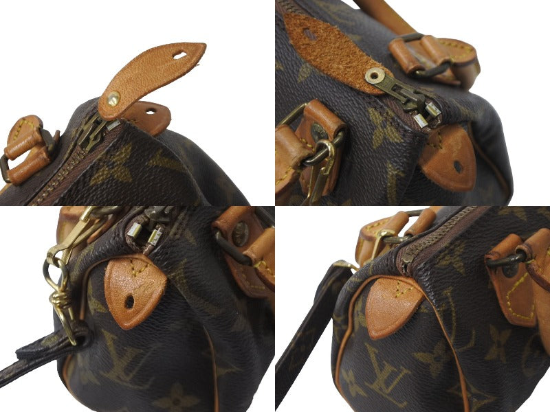 LOUIS VUITTON ルイヴィトン ミニスピーディ 2WAYハンドバッグ M41534 モノグラム ゴールド金具 良品 中古 63029 –  Casanova Vintage