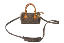 画像をギャラリービューアに読み込む, LOUIS VUITTON ルイヴィトン ミニスピーディ 2WAYハンドバッグ M41534 モノグラム ゴールド金具 良品 中古 63030
