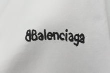 Load image into Gallery viewer, 極美品 BALENCIAGA バレンシアガ 23AW BB CORP MEDIUM FIT Tシャツ 23AW クルーネック ホワイト サイズL 612966 TJV87 中古 63043