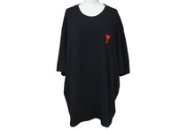 画像をギャラリービューアに読み込む, ami alexandre mattiussi アミアレクサンドレマチウシ クラシックフィット Tシャツ ブラック BFUTS001.724001 美品 中古 63052