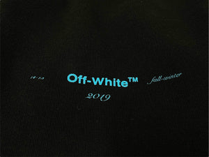 OFF-WHITE オフホワイト スウェットショーツ OMCI005F18192032 ブラック ピンク ブルー サイズL 良品 中古 63060