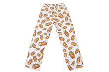 Load image into Gallery viewer, SAINT MICHAEL セントマイケル 	22AW Pajamas Pants Pow ロゴ総柄 パジャマパンツ ホワイト SM-A22-0000-028 美品 中古 63061