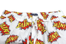 Load image into Gallery viewer, SAINT MICHAEL セントマイケル 	22AW Pajamas Pants Pow ロゴ総柄 パジャマパンツ ホワイト SM-A22-0000-028 美品 中古 63061