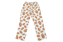Load image into Gallery viewer, SAINT MICHAEL セントマイケル 	22AW Pajamas Pants Pow ロゴ総柄 パジャマパンツ ホワイト SM-A22-0000-028 美品 中古 63061