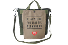 画像をギャラリービューアに読み込む, 極美品 HUMAN MADE ヒューマンメード HELMET BAG 2WAY ショルダー トートバッグ 22AW カーキ ブラウン 中古 63069