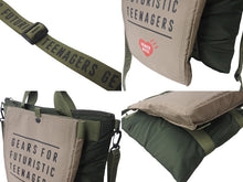 画像をギャラリービューアに読み込む, 極美品 HUMAN MADE ヒューマンメード HELMET BAG 2WAY ショルダー トートバッグ 22AW カーキ ブラウン 中古 63069