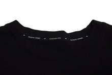 Load image into Gallery viewer, 極美品 MARINE SERRE マリーンセル Crescent Moon 半袖Ｔシャツ サイズXXL ブラック コットン 刺繍 ブランドロゴ 中古 63084