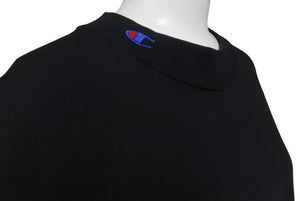 N.HOOLYWOOD エヌハリウッド Champion チャンピオン 半袖Ｔシャツ サイズXL ブラック コットン C8-X355 美品 中古 63087