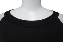 画像をギャラリービューアに読み込む, 極美品 N.HOOLYWOOD エヌハリウッド 長袖Ｔシャツ 七部丈 サイズ42 ラグラン ブラック ホワイト 2232-CS50-036 中古 63090