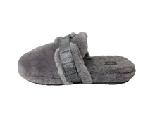 画像をギャラリービューアに読み込む, UGG アグ サンダル ヴァンプストラップ メンズ グレー ロゴ F19821A JP靴サイズ30 ポリエステル 靴 ルームスリッパ 室内 室外 中古 63093
