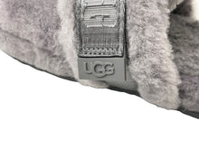 画像をギャラリービューアに読み込む, UGG アグ サンダル ヴァンプストラップ メンズ グレー ロゴ F19821A JP靴サイズ30 ポリエステル 靴 ルームスリッパ 室内 室外 中古 63093