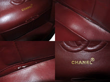 画像をギャラリービューアに読み込む, 極美品 CHANEL シャネル チェーンショルダーバッグ Wフラップ マトラッセ25 ラムスキン 1番台 ブラック ゴールド金具 中古 63106