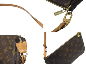 LOUIS VUITTON ルイヴィトン アクセサリーポーチ ポシェットアクセソワール M51980 モノグラム 美品 中古 63112