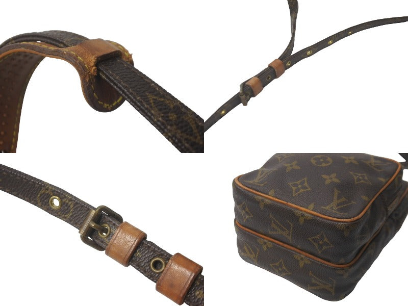 LOUIS VUITTON ルイヴィトン モノグラム ミニアマゾン ショルダーバッグ M45238 キャンバス ブラウン 中古 63115 –  Casanova Vintage