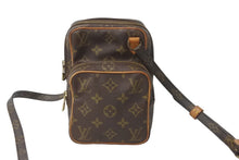 画像をギャラリービューアに読み込む, LOUIS VUITTON ルイヴィトン モノグラム ミニアマゾン ショルダーバッグ M45238 キャンバス ブラウン 美品 中古 63116