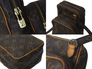 LOUIS VUITTON ルイヴィトン モノグラム ミニアマゾン ショルダーバッグ M45238 キャンバス ブラウン 美品 中古 63116 –  Casanova Vintage