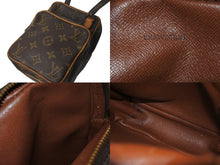 画像をギャラリービューアに読み込む, LOUIS VUITTON ルイヴィトン モノグラム ミニアマゾン ショルダーバッグ M45238 キャンバス ブラウン 美品 中古 63116