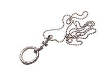画像をギャラリービューアに読み込む, CHROME HEARTS クロムハーツ ネックレス サングラスホルダー アイウェアループ スクロールバンド ベイビーファット シルバー925 美品 中古 63125