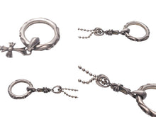 画像をギャラリービューアに読み込む, CHROME HEARTS クロムハーツ ネックレス サングラスホルダー アイウェアループ スクロールバンド ベイビーファット シルバー925 美品 中古 63125