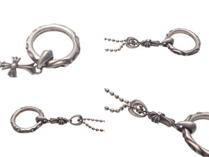 CHROME HEARTS クロムハーツ ネックレス サングラスホルダー アイウェアループ スクロールバンド ベイビーファット シルバー925 美品  中古 63125 – Casanova Vintage