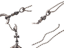 画像をギャラリービューアに読み込む, CHROME HEARTS クロムハーツ ネックレス サングラスホルダー アイウェアループ スクロールバンド ベイビーファット シルバー925 美品 中古 63125