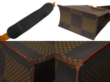画像をギャラリービューアに読み込む, 新品同様 LOUIS VUITTON ルイヴィトン NIGO ダミエ ジャイアント LVスクエアード N40355 ミニトート 2020AW ブラウン 中古 63131