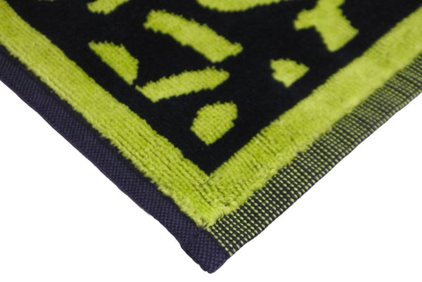 Very Good Condition LOUIS VUITTON Graffiti Sports Towel Green Used 63146