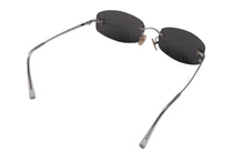 Load image into Gallery viewer, CHANEL シャネル サングラス サイズ54◻︎19 130 ココマーク 4002 c.124/22 シルバー リムレス 美品 中古 63151