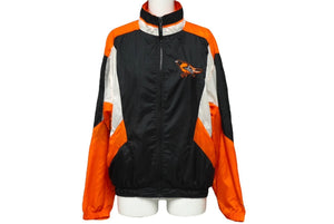 BALTIMORE ORIOLES Baltimore Orioles Jacket Nylon Polyester Black White Orange L Good Condition Used 63163