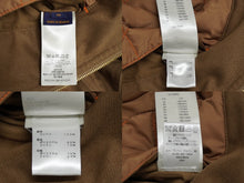 画像をギャラリービューアに読み込む, LOUIS VUITON ルイヴィトン 23SS フーデッドパデッドデニムジャケットブルゾン ブラウン×オレンジ HOA22WG98 ブラウン 美品 中古 63174