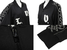 画像をギャラリービューアに読み込む, LOUIS VUITTON ルイヴィトン ブルゾン LVフラワーバンドトラックトップブルゾン 21AW ブラック L RM212 ZSC HLY92W 美品 中古 63177