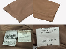 Load image into Gallery viewer, Lucien Pellat-Finet ルシアンペラフィネ 長袖カットソー Tシャツ サイズS ブラウン ピンク プリント FEEL SO HIGH 美品 中古 4b006318