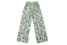 Load image into Gallery viewer, 極美品 VETEMENTS ヴェトモン ミリオンダラー フルイド ジャージ パンツ UA53PA500M ビスコース グリーン サイズS 中古 63189