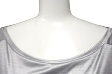 画像をギャラリービューアに読み込む, CHANEL シャネル ココマーク 長袖Tシャツ オールインワン セットアップ P43485K04412 AW002 グレー シルバー金具 美品 中古 63194