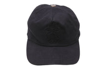 画像をギャラリービューアに読み込む, CHROME HEARTS クロムハーツ スナップバック キャップ ヴィンテージ ブラック コットン シルバー925 刺繍 美品 中古 63198
